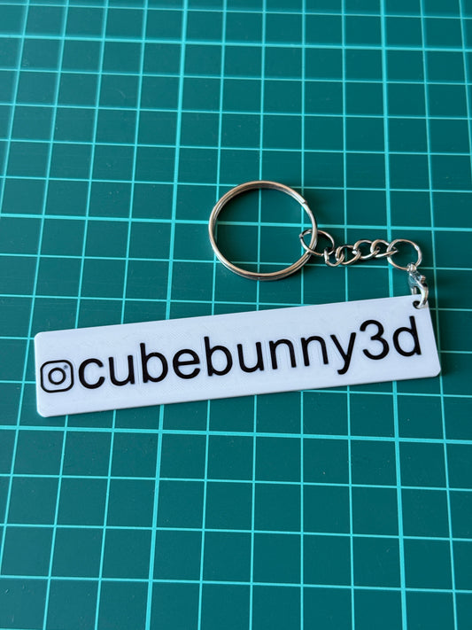 Custom NZ License Plate Keychain (European)