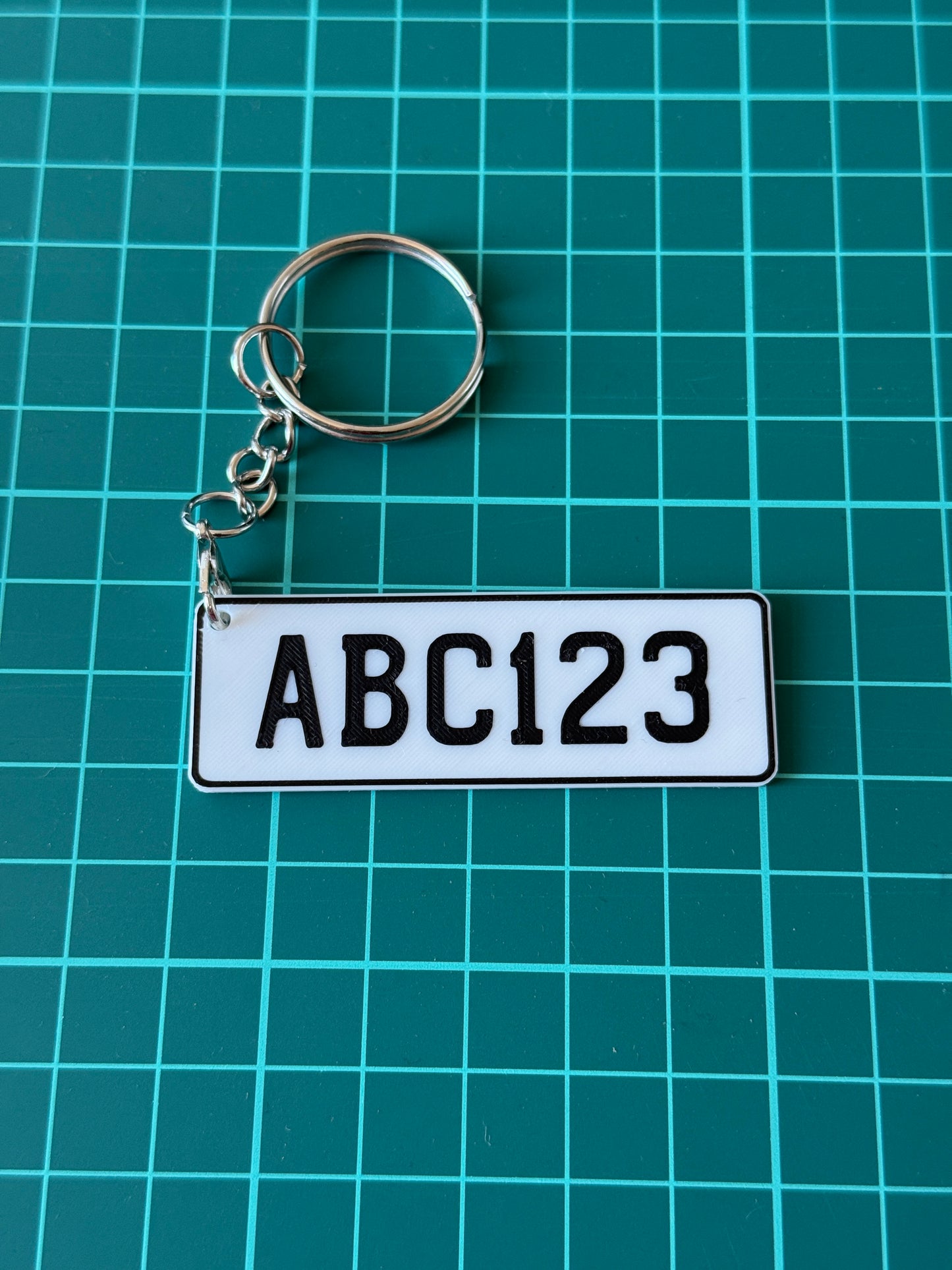 Custom NZ License Plate Keychain (Standard)