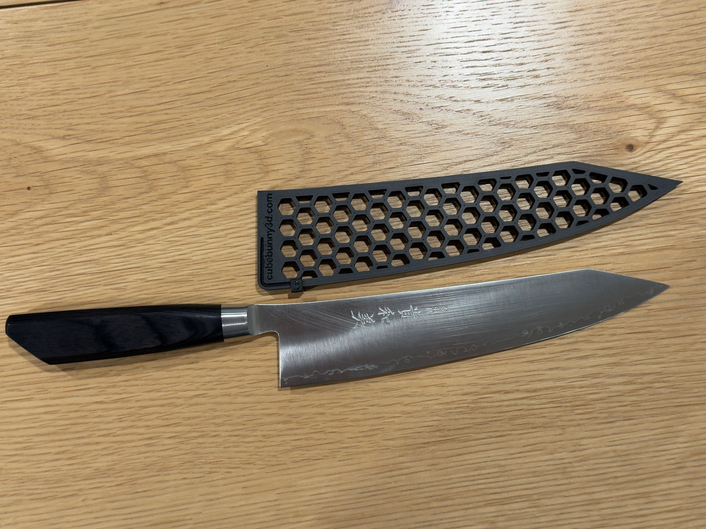 Knife Guard for Kiwami 合羽橋 貴和美 Kengata Gyuto 21cm ZDP189